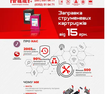 ГІГАБАЙТ+ — ваш надійний партнер у світі технологій