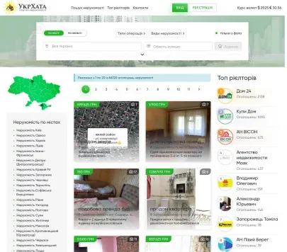 Портал нерухомості "УкрХата"